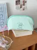 Bolsa de cosméticos para cachorrinho feliz transfronteiriça, estilo simples Macaron ins, grande capacidade, bolsa de armazenamento para embalagem de roupas íntimas