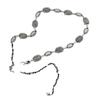 Estilo étnico prata esculpida decorativa cintura corrente feminina high-end retro all-match cinto novo vestido cintura acessórios