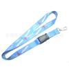 Cordão semi-metálico para exportação de comércio exterior, cordão de poliéster com transferência térmica, certificado de exposição, cordão para cartão de peito