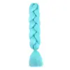 Trenzas Grandes de Fibra Sintética de Comercio Exterior, Trenzas de Colores, Peluca, Cabello para Trenzas Jumbo, Rastas Africanas, Cabello para Crochet