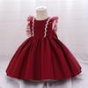 Vestido de Halloween para Meninas 2026 Novo Estilo Bebê Recém-nascido Vestido de Um Ano Festa de Carnaval Vestido para Apresentação de Palco