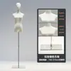 Maniquí de Exhibición de Ropa para Mujer de Medio Cuerpo Maniquí para Vestido de Novia Soporte de Exhibición Estante para Ropa Accesorios para Maniquíes de Tienda de Ropa