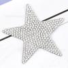 Direto da Fábrica estrela de cinco pontas/coração de strass totalmente cravejado strass adesivo strass DIY para carro bolsa sapato joia de cristal