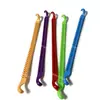 Especial transfronterizo para estilo europeo y americano de 4 filas color Diamante plegable constantemente retorcido clip pinza para coleta con cabeza de bola grande negra