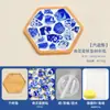 Mosaico de Porcelana Azul e Branca Porta-Copos DIY Feito à Mão Peça de Cerâmica de Jingdezhen Ornatos de Colagem Eventos de Aquecimento para Team Building Presentes