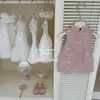 ¡El En BabyPink Little Pony! 2026 Vestido Chaleco Qipao Rosa de Verano para Niñas Little Pony Nuevo Estilo Chino Estilo Nacional