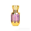 Botellas de Vidrio para Aceites Esenciales al por Mayor, Botellas de Spray para Perfume, Botellas con Rodillo, Botellas Dispensadoras Cosméticas Electroplateadas, Botellas Estampadas en Oro