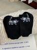 Calcetines de Huevo de Gato Travieso para Mujer, Calcetines de Media Pantorrilla de Gato 3D Lindos y Divertidos de Dibujos Animados Ins con Pompones para Niñas