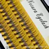 Espantapájaros Naturales Pestañas Postizas Injertadas Pestañas de Racimo Individual Plantación de Pestañas Comercio Exterior Transfronterizo Pestañas Postizas