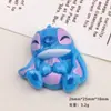 Accesorios de Resina DIY de Dibujos Animados Joyería Niño Azul Pegamento Crema Pasador Funda de Teléfono Hebilla de Zapato Llave