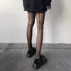 Meias de Seda Branco Pérola com Laço Estilo Ballet Doces Japonesas Meia-calça Branca Pura Meias Base JK Lolita