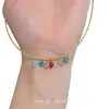 [Amor Arco-Íris] Colar Amor Dopamina Primavera e Verão Corrente Clavicular Choker Nicho Doce Colar Gola