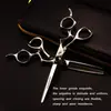 Tijeras de Peluquería Curvas Personalizadas Brillantes de 6.0 pulgadas Tijeras para Cortar el Cabello Tijeras Rectas Tijeras Adelgazadoras