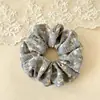 Novedad Primavera 2026 Diadema de Tela Floral para Coleta para Niñas, Versátil Goma Elástica Alta para Chongo