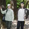 Jaquetas de Montanhismo Casuais à Prova de Vento para Homens e Mulheres Outono 2025 Jaquetas Esportivas ao Ar Livre Jaquetas Japonesas e Coreanas Jaquetas