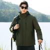 Chaqueta para Exterior para Mujer, Elegante Chaqueta Tres en Uno Cortavientos y Repelente al Agua para Montañismo para Hombres y Mujeres, Chaqueta Cálida Xizang