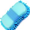 Luvas de Lavagem de Carro de Chenille Dupla Face Espessadas de Lã de Coral Limpeza de Carro Pano Pata de Urso Luvas de Limpeza com Espuma para Limpeza de Carro