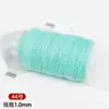Hilo de Algodón Retorcido a Mano Estilo Xizang de 1 mm para Manualidades, Hilo para Pulseras, Cuerda para Tejer, Cuerda de Algodón Hecha a Mano para Bricolaje, Hilo para Pulseras, Cuerda Trenzada Enrollada