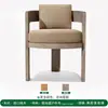 Combinación de Sofá de Ocio para Exteriores, Patio Abierto de Villa, Mesa y Sillas Impermeables con Protección Solar, Muebles de Teca para Terraza de Jardín Exterior