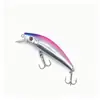 Señuelo Minnow Flotante Cabeza Redonda Wanhe 8cm 8.5g Transfronterizo Agua Dulce y Salada Lanzamiento Largo Señuelo Duro con Sonajero Venta al por Mayor