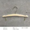 Percha Blanca de Madera Maciza para Ropa Interior para Tienda de Ropa, Percha de Madera Antideslizante para Ropa Interior, Colgador de Sujetadores, Pinzas para Ropa Interior de Mujer al por Mayor