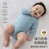 Macacão para Bebê Recém-Nascido Estilo Primavera e Outono, Roupa de Peça Única para Bebê, Macacão Triângulo para Bebê Recém-Nascido Primavera e Outono