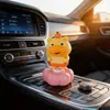 Capivara Lulu Brinquedo de Pelúcia Giratório para Carro e Mesa de Escritório, Figura de Mão Fofa, Decoração Peculiar para Desktop