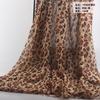 Tecido chiffon georgette 75D estampado boêmio areia barraca verão vestido grande evasê super fada tecido vestido maxi