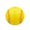 Venda Direta da Fábrica Lanternas de Futebol Lanternas de Basquete Baseball Decorações Penduradas Festa Infantil Volta às Aulas Copa do Mundo Lanternas de Papel