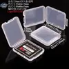 Paquete múltiple de tarjeta TF + estuche para tarjeta SD, estuche de plástico para tarjeta TF, caja de embalaje para tarjeta de memoria de cámara, estuche de PP para tarjeta Micro SD