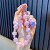 Funda para teléfono móvil con cuentas hecha a mano Cadena colgante Llavero Colgante de llavero de muñeca sándwich de macaron Regalo para estudiante Venta al por mayor