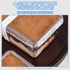 Caja de Tiramisú con Tapa Transparente Pastel Mousse de Mil Capas Puesto de Leche de Soya Caja Desechable para Empaque de Postres para Hornear