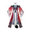 Traje de cosplay Mengzhou Sui Zhuxin Yuehu de Wuthering Waves, réplica del juego, incluye accesorios, set completo con orejas de zorro, traje de cosplay para convenciones de cómics