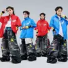 Ropa moderna de hip-hop para niños de street dance, conjunto infantil, chaqueta genial y elegante para niños y niñas, ropa de actuación a la moda