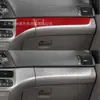 Adequado para 05-10 Honda Odyssey Modificação de Interior de Carro Painel do Passageiro Fibra de Carbono Adesivo Decorativo