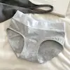 Ropa interior de algodón puro antibacteriana para mujer de 10 A, Calzones cómodos sin costuras de algodón para bebé Clase A, Ropa interior para mujer de cintura media de 40 unidades