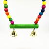 Suporte de balanço para papagaio NC Cor Haste Anel de suspensão Acessórios para gaiola Escada Tigre Pele Xuanfeng Suporte para afiar garras Haste Suporte de haste Gaiola de pássaro Habitat