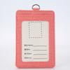Cordão de Crachá Fashion Personalizado para Viagem e Trabalho, Porta-Cartão Transparente para Cartão de Identificação de Funcionário, Cartão de Identificação de Trabalho Sob Demanda