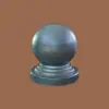Barandilla de Balcón de Hierro Barandilla de Escalera Poste de Pasamanos Tapa de Poste Tapa de Punta Tubo Cuadrado Cabeza Cuadrada Redonda Socket de Bola.