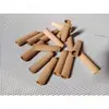 Jarra Pequeña de Bambú Hogareña Hecha a Mano Set de Bambú Jarra de Bambú Carbonizado Limpieza de Estancamiento de Sangre Jarra de Pulgar de Bambú Púrpura Jarra para Hervir Agua Sin Pintar Fisioterapia