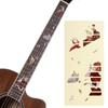 Adesivo para Escala de Ukulele Adesivo para Escala de Guitarra Acústica Adesivo Fonético para Escala Personalidade Acessórios para Instrumentos Musicais