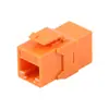 Módulo Passa-Fio para Cabo de Rede RJ45 Cat5E Painel de Rede de Computador Sem Fiação Blindado