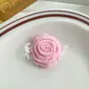 Flores de Tela de Gasa de 5 cm en Colores Juveniles Accesorios de Flores DIY Accesorios de Moda Accesorios Semi-Terminados para Mujeres