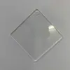 Llavero Acrílico Transparente con Purpurina Disco Guka Plexiglás Hecho a Mano DIY Llavero Guka