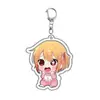 Chaveiro Infantil, Merchandise de Anime, Chaveiro de Acrílico Hoshino, Rumi, Em Estoque, Camada Única com Tema Hoshino