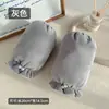 Nuevas Mangas de Perlas de Otoño e Invierno para Mujer Adulta Estudiante Cortas Lindas Sobremangas Mangas de Trabajo Puños a Prueba de Suciedad para Chaqueta de Plumas