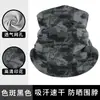 Polaina de Malla Transpirable para Ciclismo, Máscara de Seda Helada para Ciclismo al Aire Libre, Estampado de Camuflaje, Protección UV, Protector de Cuello contra el Sol