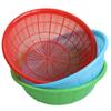 Promoción del Fabricante 36 Cestas Redondas de Plástico para Arroz Resistentes a Caídas, Colador para Lavar Arroz, Cesta Escurridora para Lavar Verduras, Máquina Lavadora de Arroz, Puesto de Tienda de Dos Yuanes
