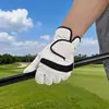 Luvas de Golfe Transfronteiriças Pele de Cordeiro Masculinas e Femininas Antiderrapantes Confortáveis Macias Respiráveis Tela Sensível ao Toque Moda Versátil Luvas de Treino