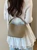 Nova Bolsa de Balde Elegante de Design de Nicho Primavera 2026 Tendência de Moda Texturizada Feminina Casual Ombro Transversal